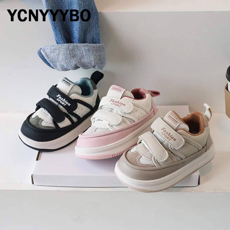 

Детские кроссовки из натуральной кожи, на осень