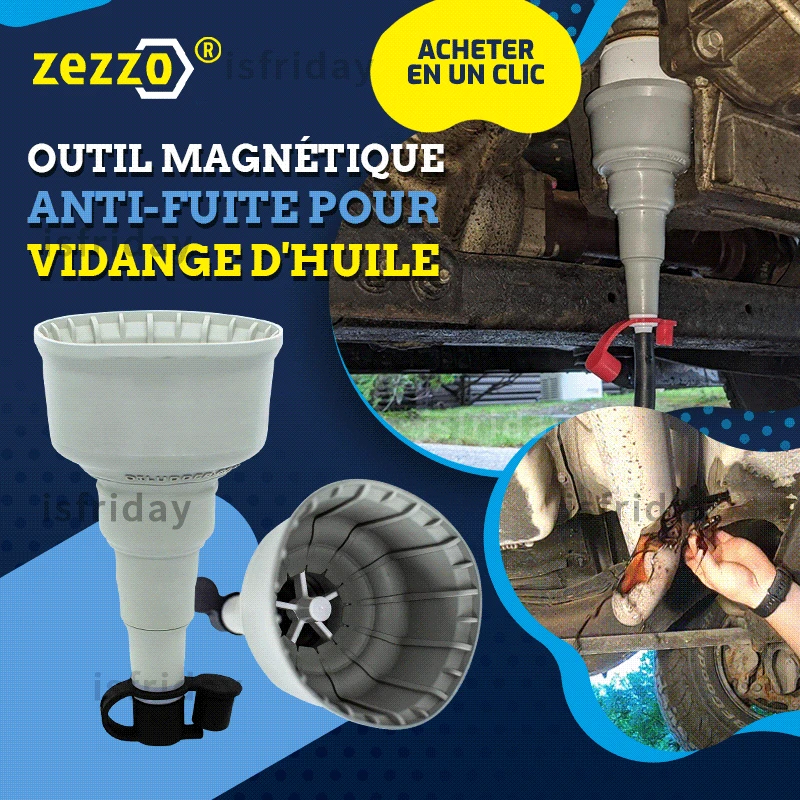 

Зецзо®Магнитная Воронка для замены масла без пролива инструмент для замены автомобильной тормозной жидкости бензинового масляного фильтр...