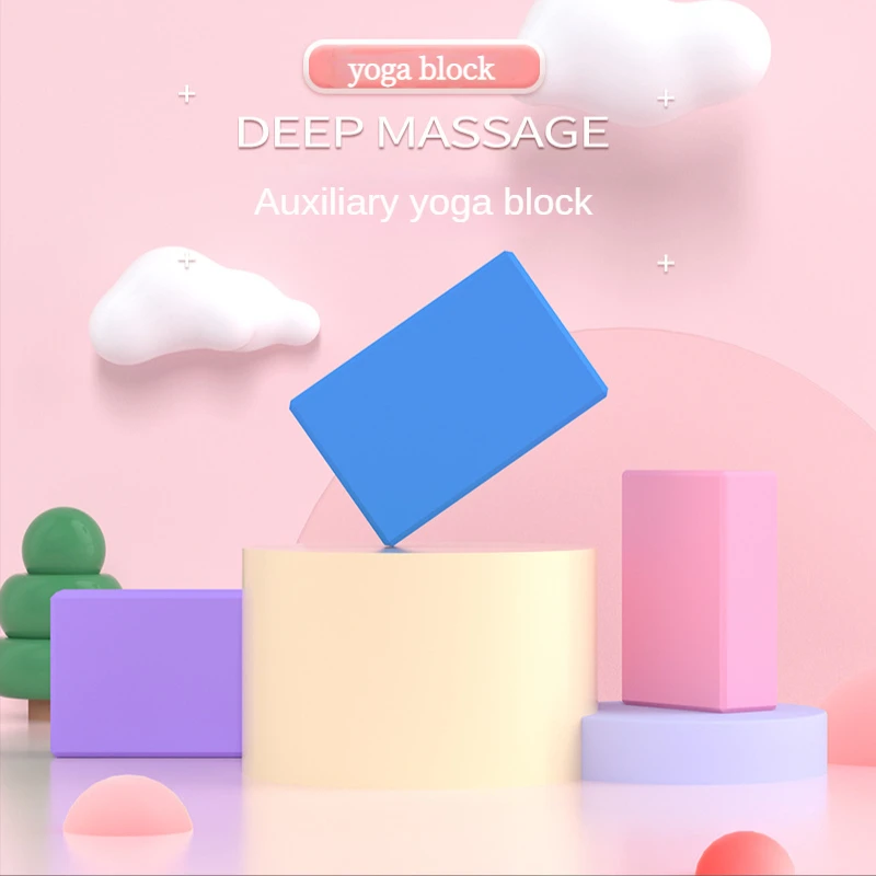 

Yoga Block EVA Foam Fitness Exercise Yoga Blocks Bricks High-density eco-friendly yoga Fitness sport accessories