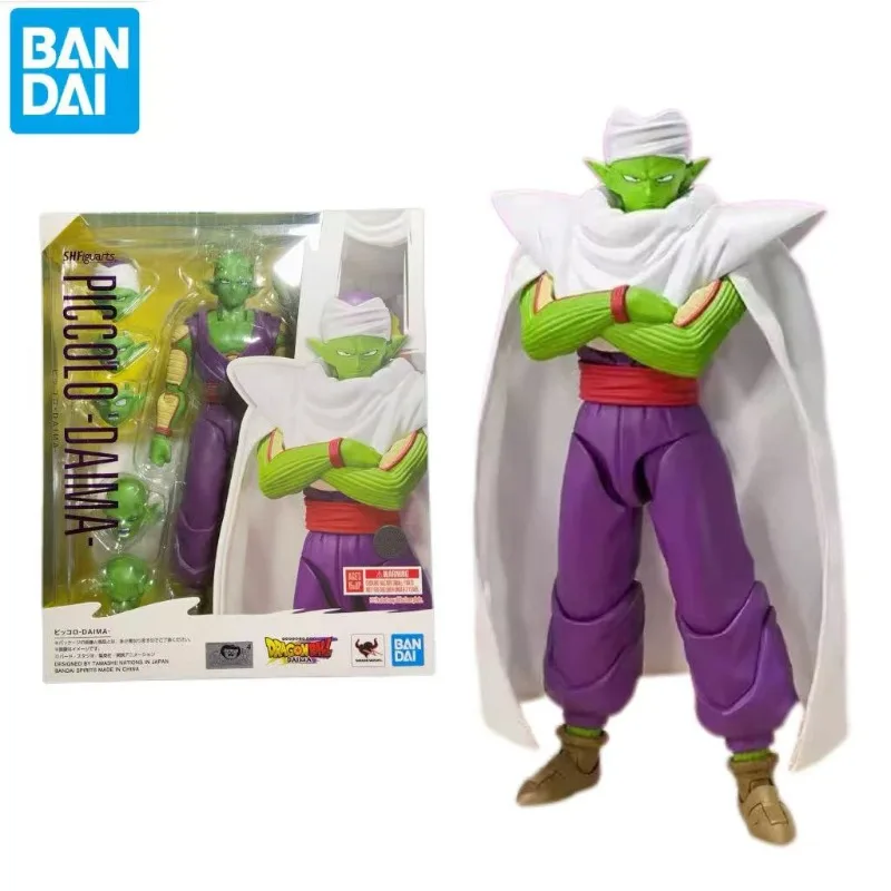 Фото Фигурка Bandai SHFiguarts SHF Dragon Ball DAIMA Пикколо, оригинальная коллекционная модель по мотивам аниме, игрушка в подарок, в наличии. №1