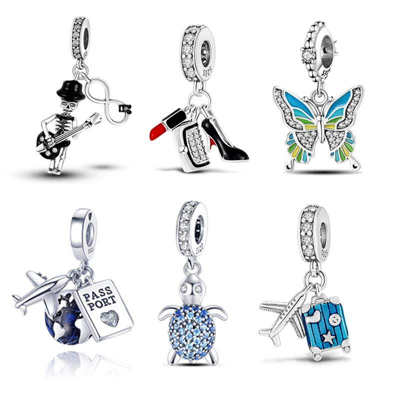 Лидер продаж 2022 бриллианты подходят для pandora 925 оригинальный браслет женщин