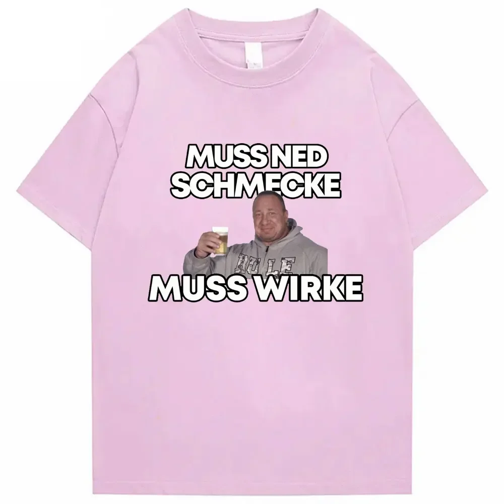 Футболка LE Markus Ruhl с принтом мема забавная хлопковая футболка для мужчин и женщин