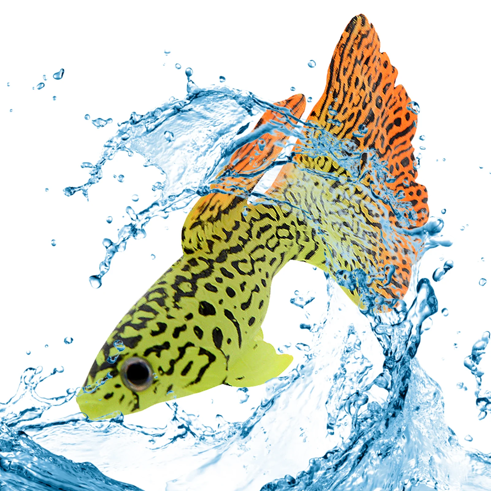 

Поддельные плавающие рыбки для аквариума, Силиконовые Поддельные рыбки для аквариума, животные для аквариума, декоративные украшения для а...