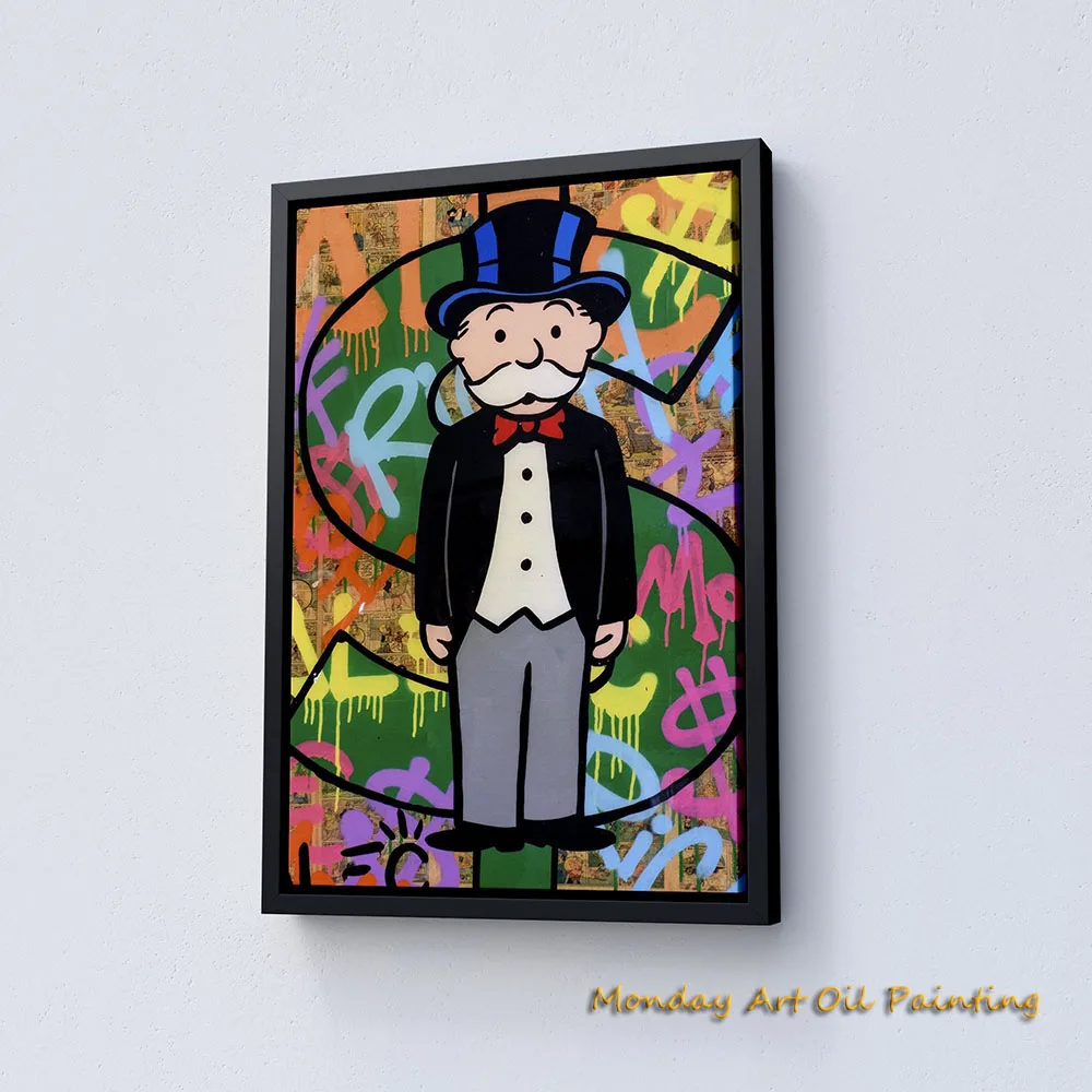 Ручная роспись искусство на холсте