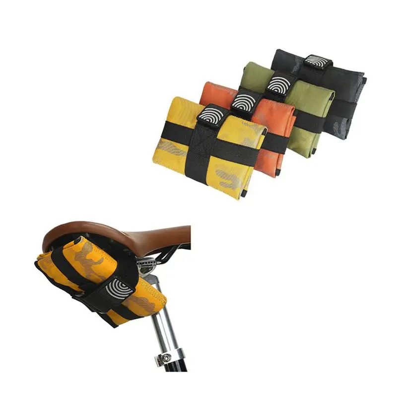 

Bicycle Bag Tail Tool Bag Rear Seat Case Bike Saddle Pouch Frame Front Bag Burrito Pack Bike Tool kit Repair Accessories