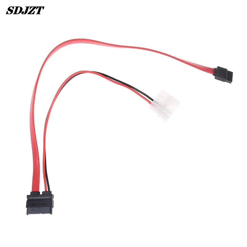 

Кабель SATA 7 + 6 Pin Slimline для тонкого Ноутбука SATA DVD CD-RW кабель адаптера питания для ноутбука оптический привод кабель 1 шт.