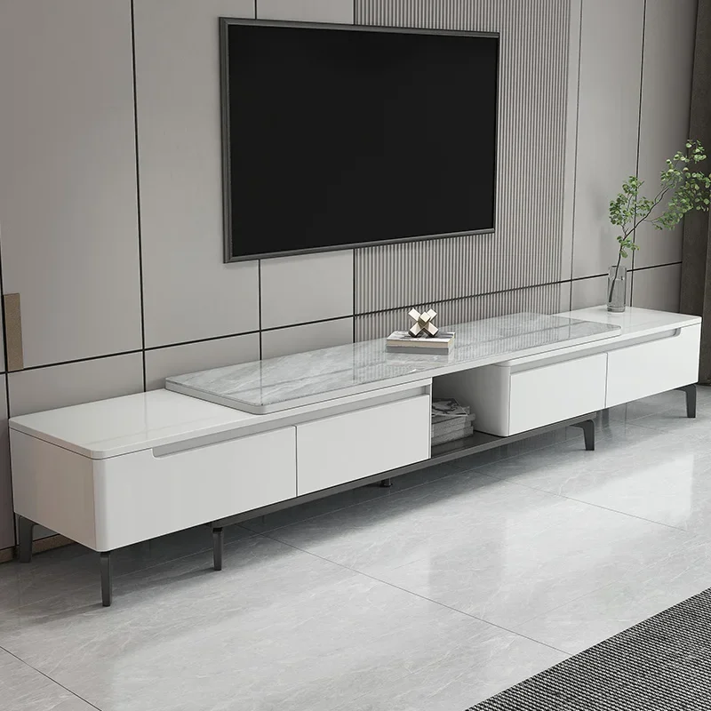 Белая подставка для мобильного телевизора развлекательный центр консоли стол