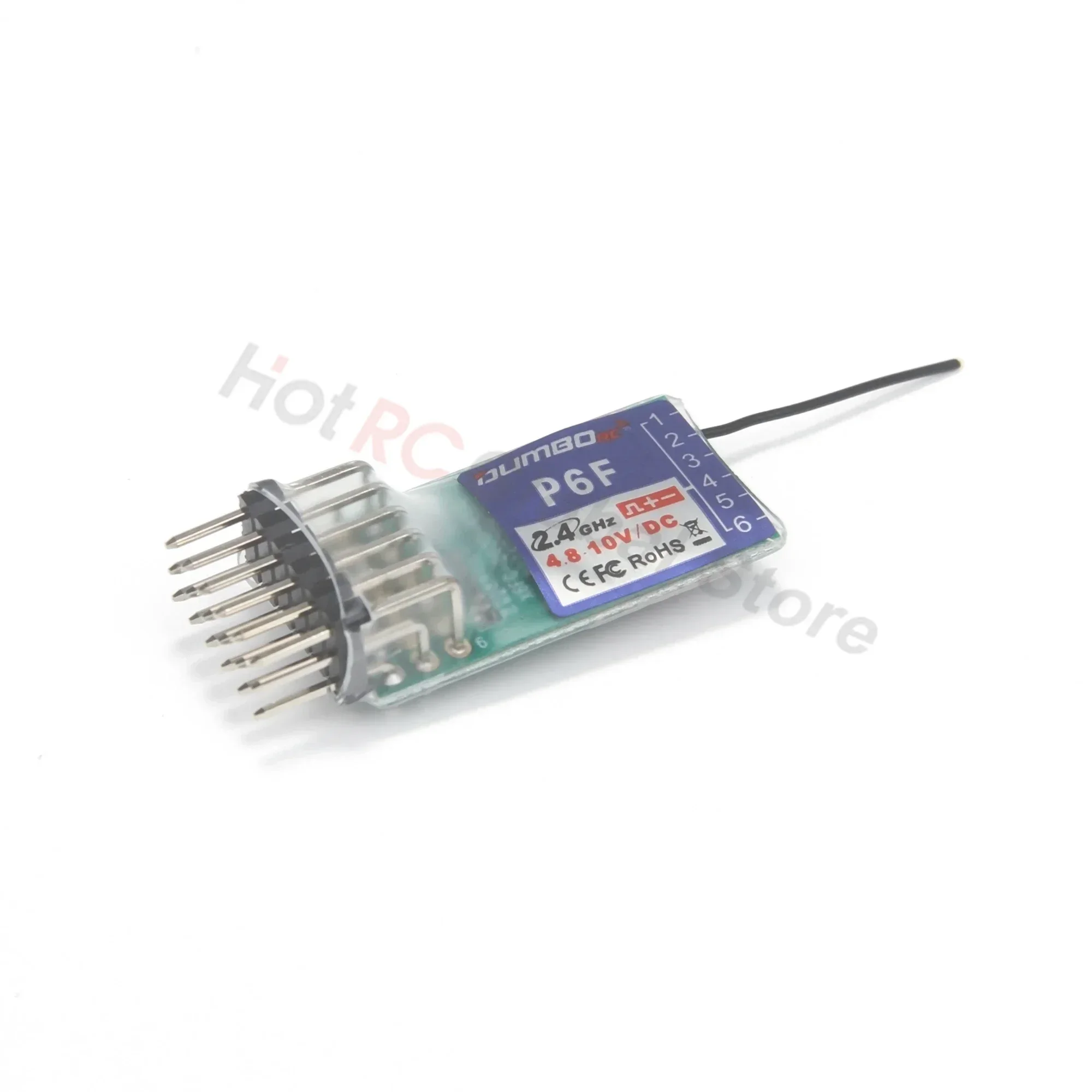 Фото DUMBORC X6DC P10FG P4FMG P6FG MINI 4CH 6CH 10CH 10-канальный гироскопический приемник возврата напряжения для передатчика X4 X6 RC автомобиля лодка №4