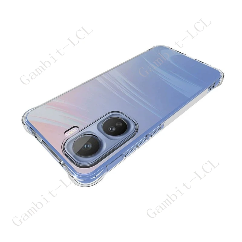 Фото Чехол против падения для Vivo IQOO Neo 11 IQOONeo11 Neo11 V2520A, мягкий оригинальный противоударный чехол из ТПУ на IQOONeo11 №1