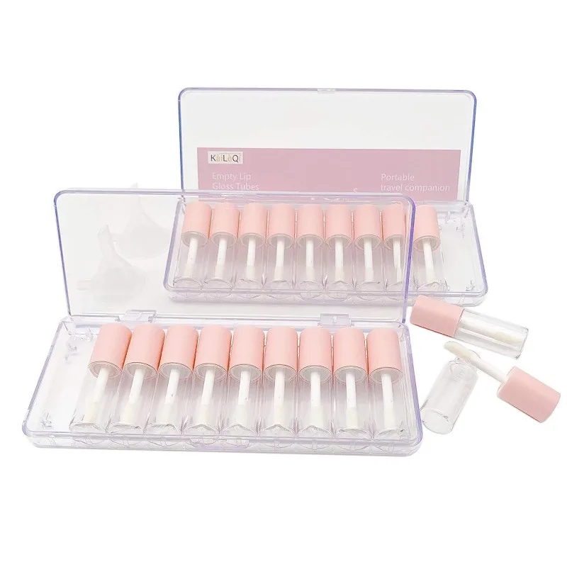 

Милые розовые мини-тюбики для блеска для губ объемом 4 мл, 20 шт./набор, пустые флаконы, зеркальные контейнеры, косметический инструмент «сделай сам» для девочек