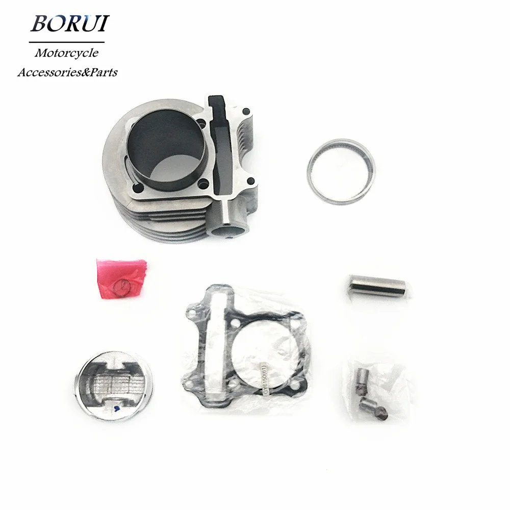

58.5mm 61mm big bore Cylinder Piston Ring Set for Scooter ATV QUAD 152QMI 157QMJ 1P57QMJ GY6 125 GY6 150 TO 175CC 200CC