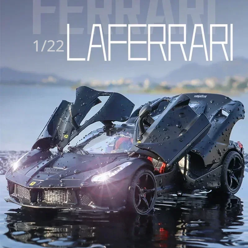 Литая Под Давлением Модель Автомобиля Ferrari Laferrari Rafa Масштаб 1:22 Металлическая
