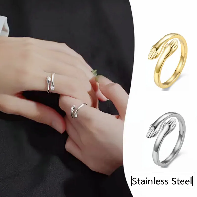 Мужское и женское кольцо из нержавеющей стали