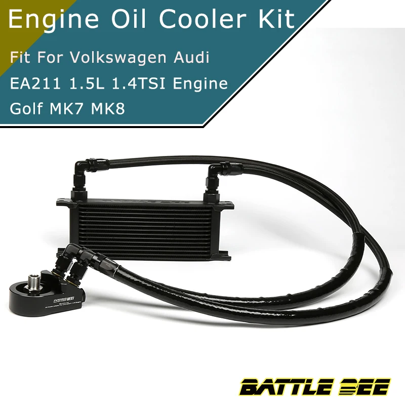 Комплект масляного радиатора двигателя для VAG Volkswagen Audi 1.4TSI EA211 корпус фильтра