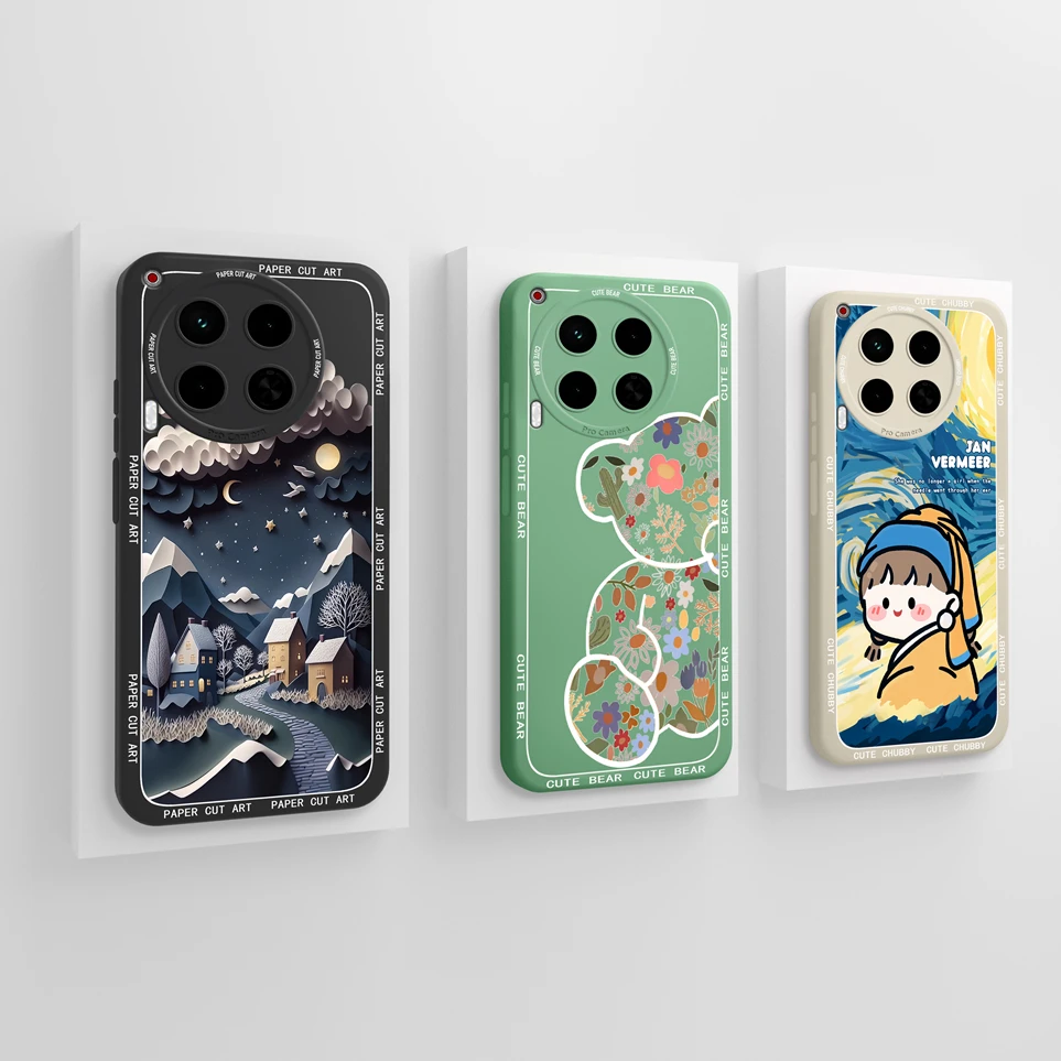 Мягкая силиконовая задняя крышка для Tecno Camon 30 3Pro 30Premier чехол Panda Pova6 Coque Camon30 Pro Funda