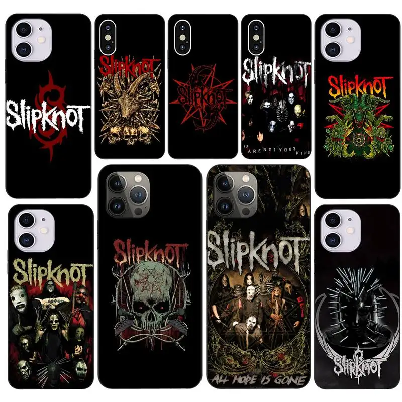 

Heavy Metal Sliding Knot Rock Phone Case Fundas For IPhone 13 12 11 Pro Max Mini Xs X Xr 7 8 6 6s Plus Se 2020 Quality Cover