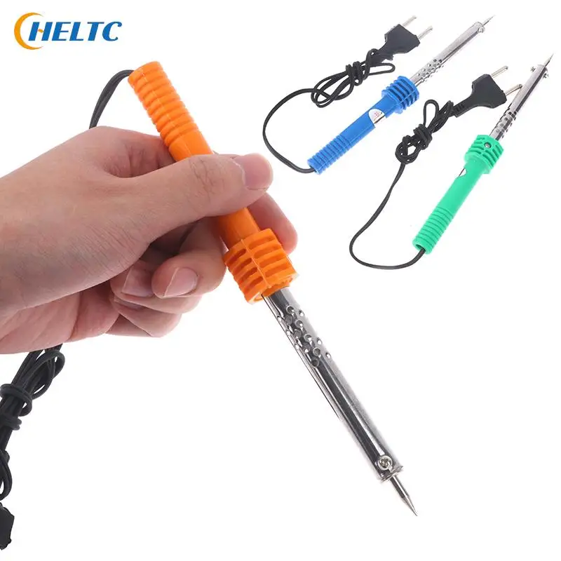 

30W External Heating Electric Soldering Iron Pen With Sharp Tip Welding Kit Repair Tool For Electronics Work EU Plug 1PC Random