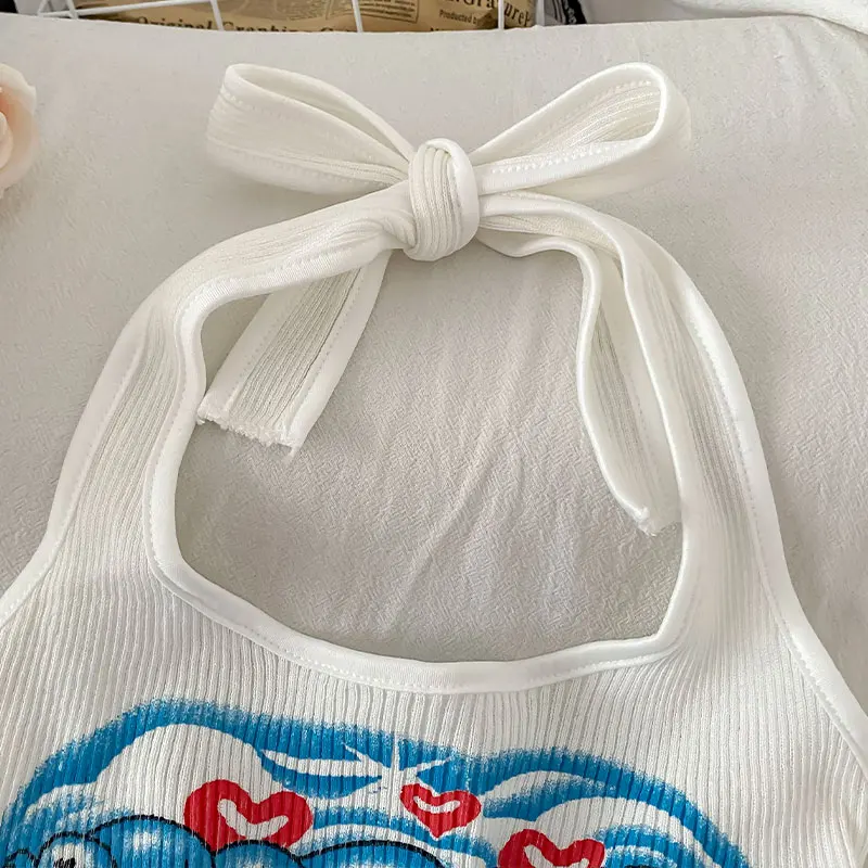 Лидер продаж жилет с лямкой через шею для девочек привлекательные милые женские