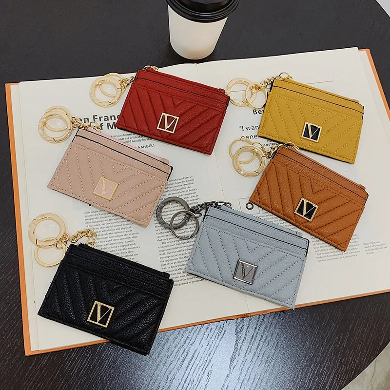 

Women's Quilted Case Business Card Holder Holiday Passport Holder Cover Travel Wallet ID Card Case