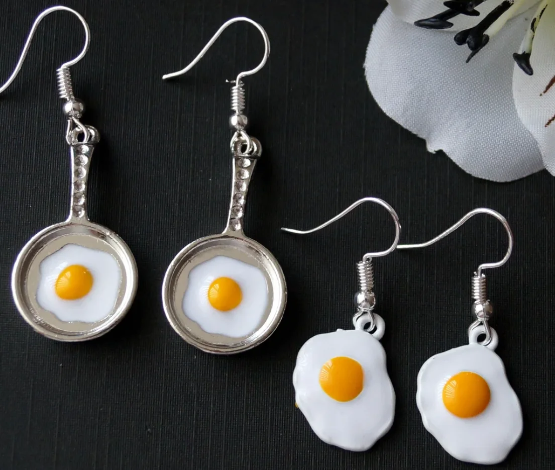 Эмалированная сковорода для жарки жареных яиц серебряная подставка завтрака с