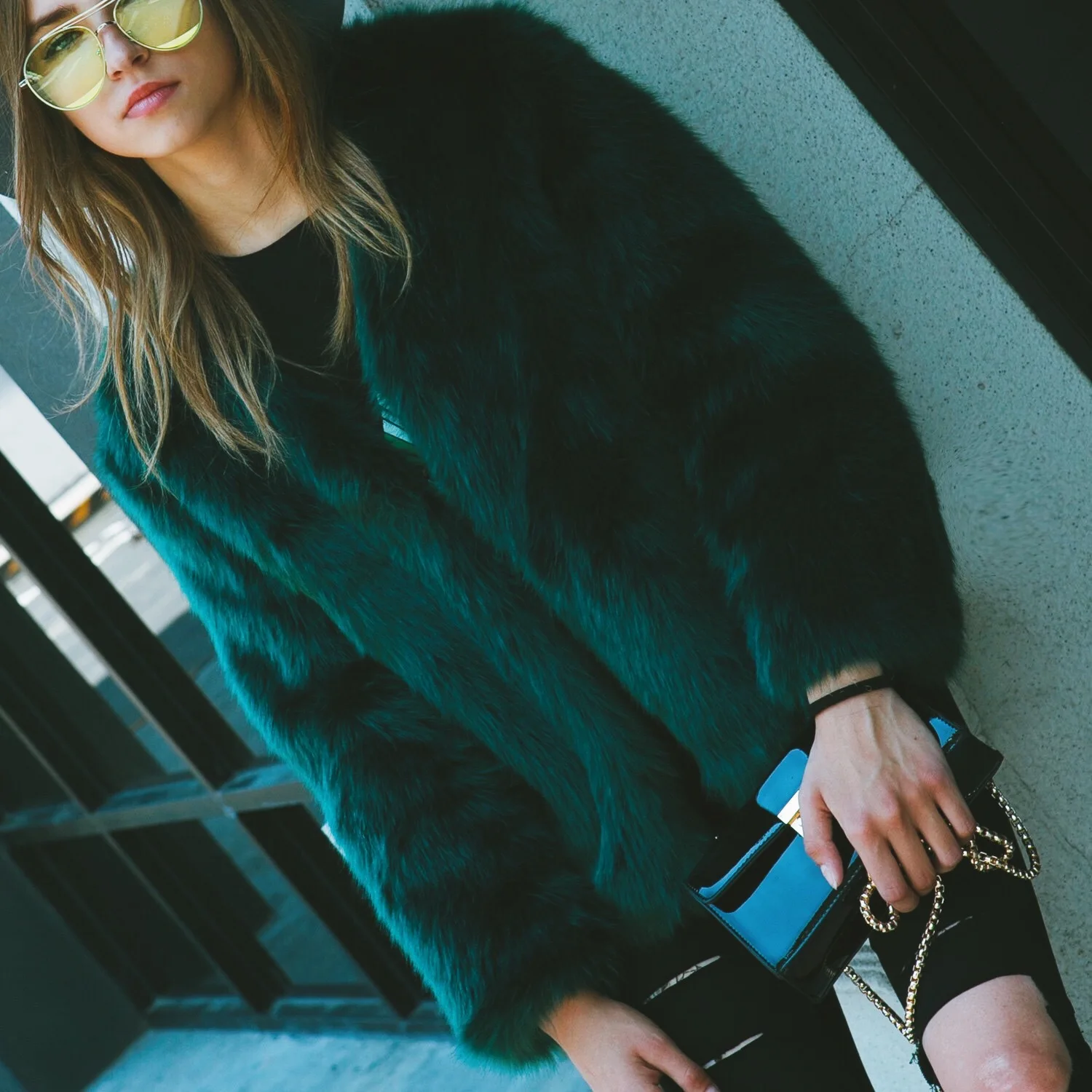 Women's Fur Jacket Fashion Imitation Fox Fur Fur Coat Overcoat Furry Coat Short Women Faux Fur Coat