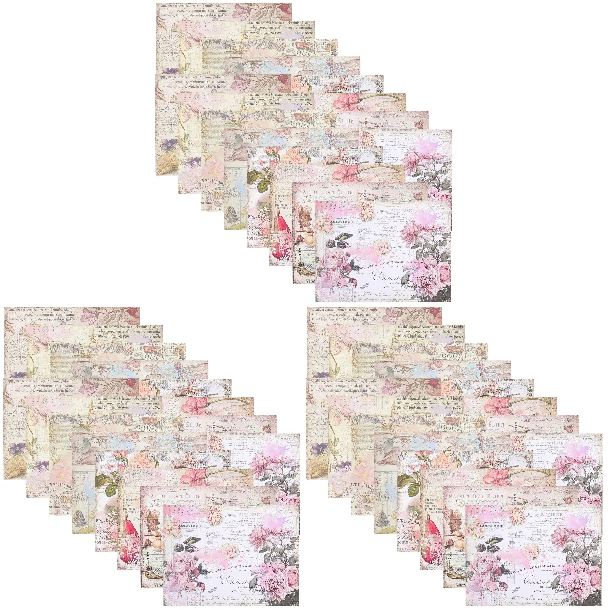 

Paper Journal Decorative Material Scrapbook Scrapbooking Vintage Diy Diary Supplies Collection Craft Stationery Notebook