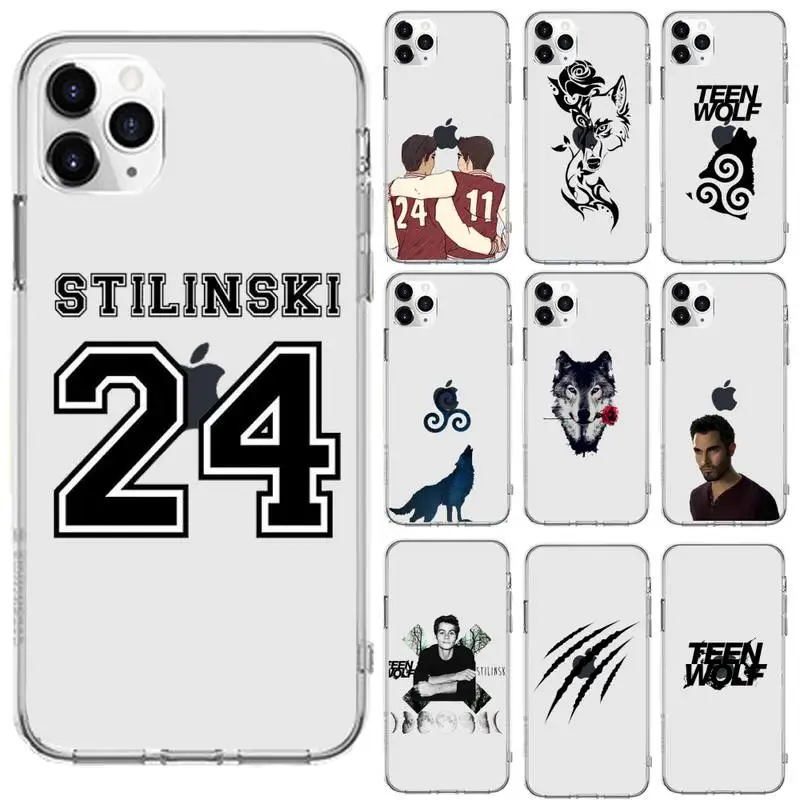 

Teen Wolf Stilinski 24 Phone Case For iphone 13 12 11 8 7 plus mini x xs xr pro max Transparent soft