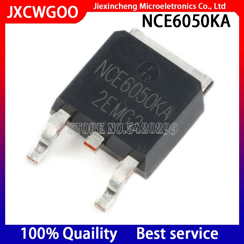 

Новый оригинальный NCE6050KA NCE6050 60V/50A MOSFET TO-252 10 шт./лот