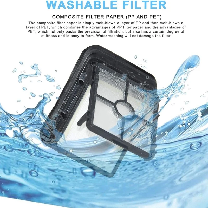 Replacement Spare Parts Accessories For Bissell Crosswave 2306A &amp 1785 Series Vacuum Filter 1866 Multi-Surface Brush Roll 1868