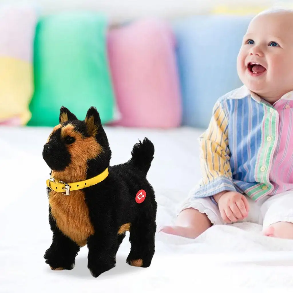 

Мягкая электрическая игрушка для собак, Обучающие игрушки на батарейках, электронные питомцы для малышей, детей