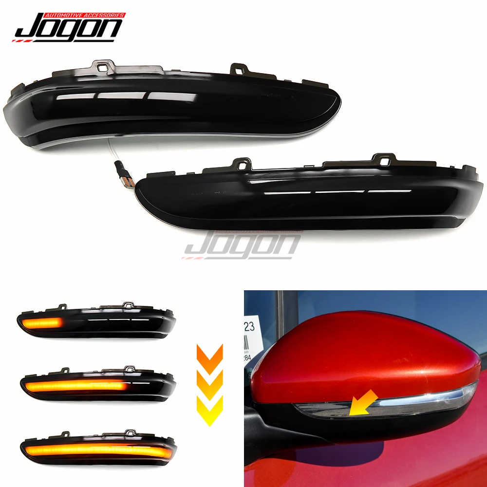 

LED Dynamic Turn Signal Light For Opel/Vauxhall Corsa F 2019-2021 Side Wing Mirror Light Indicator Squential Blinker Lamp
