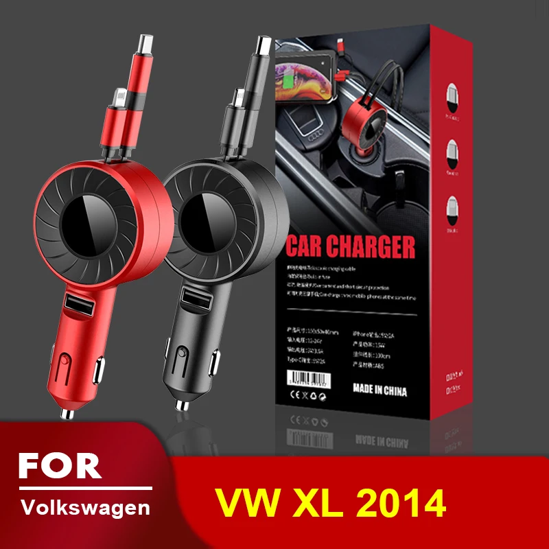 

USB Type C Car Charger for iPhone Android HUAWEI HONOR Xiaomi Redmi Samsung Galaxy Realme UMIDIGI OPPO for Volkswagen VW XL