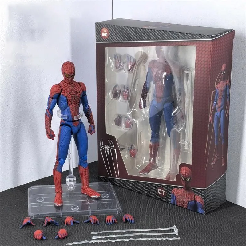 Bandai Mafex 001 Spiderman Peter Parker