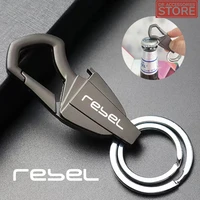 for honda rebel 300 rebel 500 cmx rebel300 rebel500 accessories customized logo motorcycle keychain alloy car play keyring