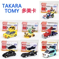 tomy alloy car model pikachu super mario optimus prime smurf batman chariot childrens collection birthday christmas gift toy