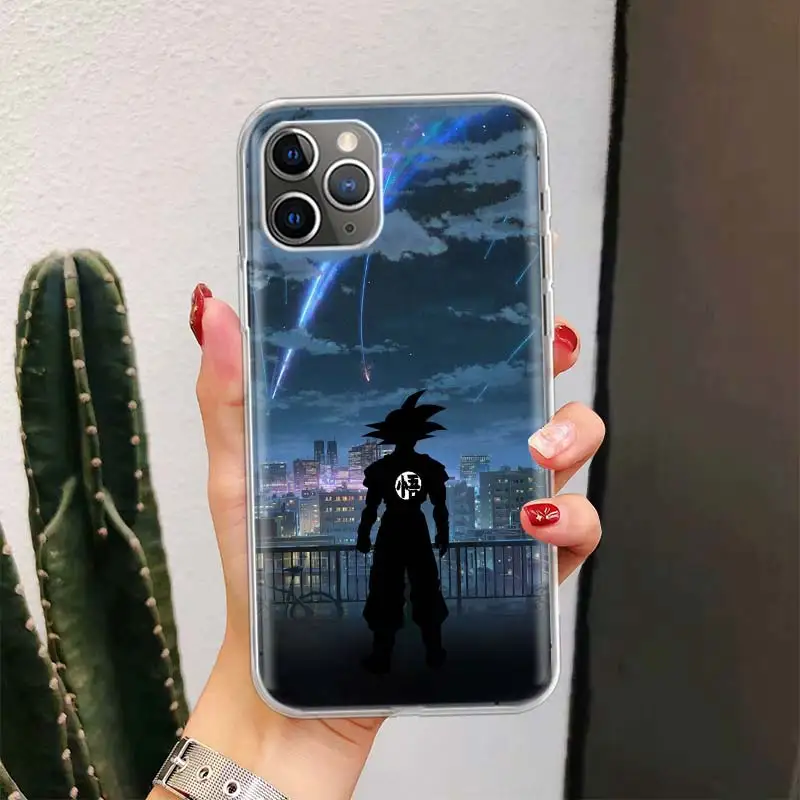 Чехол для телефона с аниме Goku Dragon Ball iPhone 11 13 Pro Max 12 Mini X XS XR 6 6S 8 7 Plus SE Apple 5 |