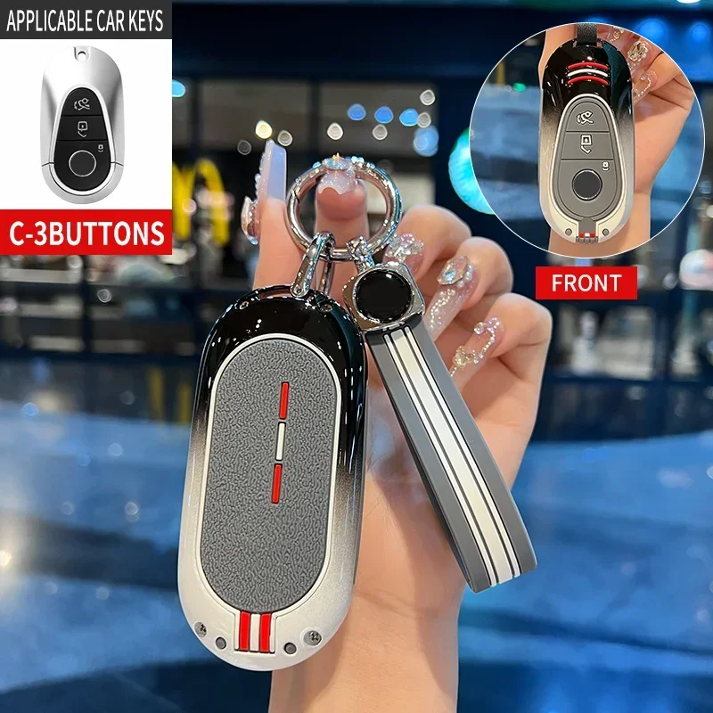 Чехол для ключей с дистанционным управлением Mercedes-Benz C S-Class W206 W223 S350 C260 C300 S400 S450 S500