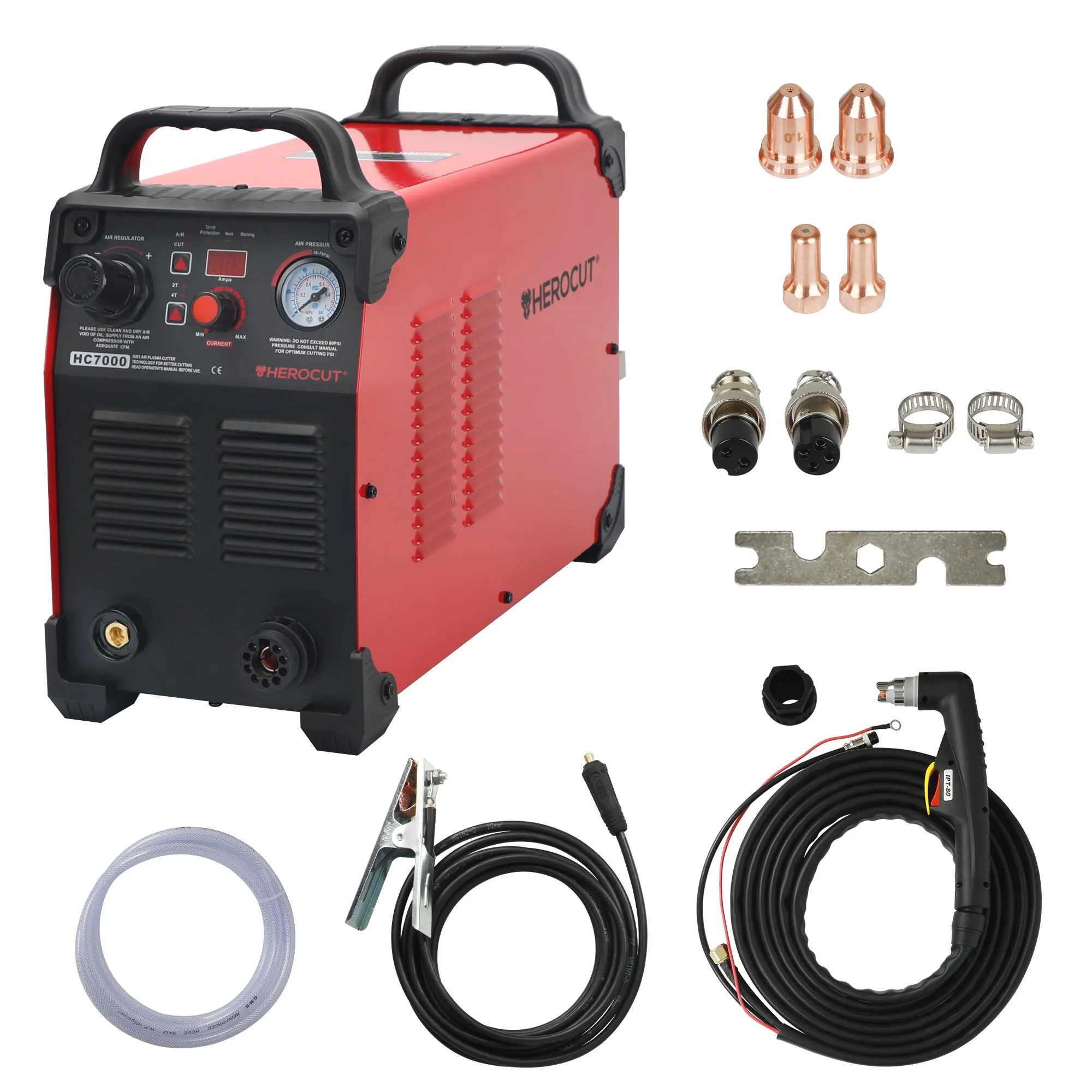 CNC HC8000 HC7000 HC6000 Non-HF Pilot Arc Digital Control Plasma Cutter 220V/380V Plasma Cutting Machine