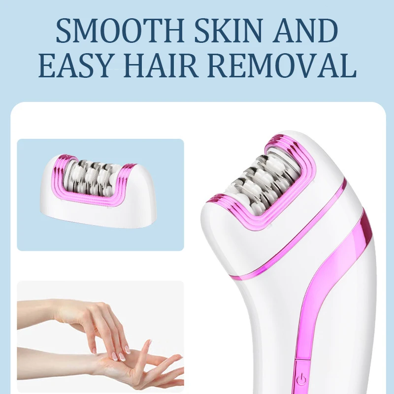 Эпилятор женский Электрический эпилятор для удаления волос на лице теле ногах в