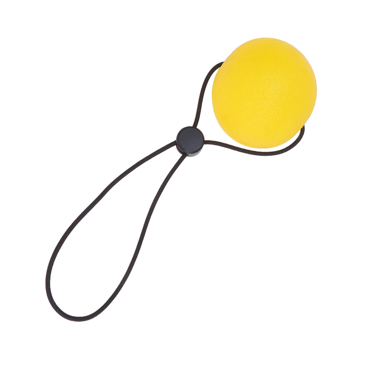 

On A String Portable Fidget Squeeze Toys Strengthen Hand Exercise Gift For Men ( Yellow )