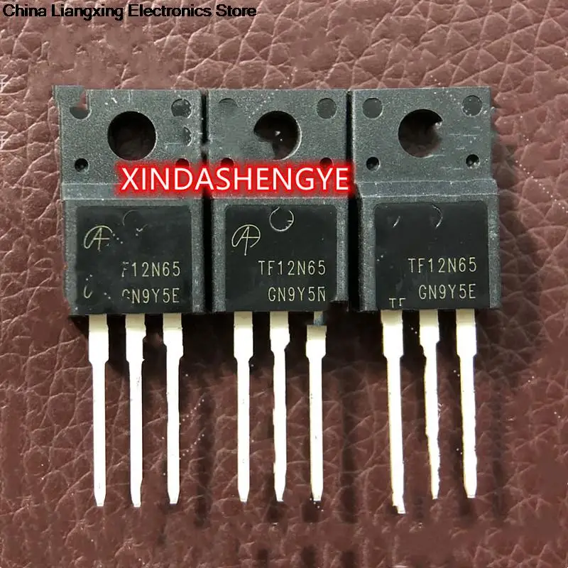 

20PCS TF12N65 AOTF12 N65 MOSFET TO-220F 650V 12A