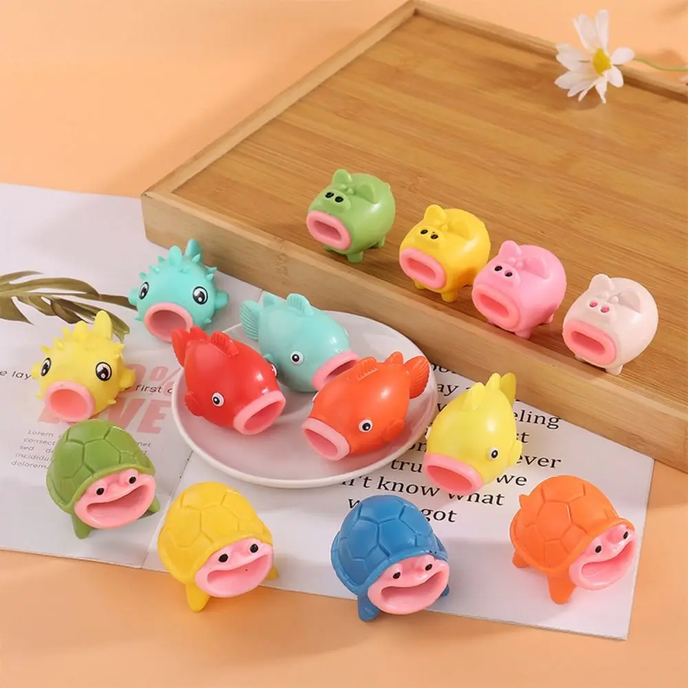 Искусственные мягкие сенсорные игрушки мультяшные эластичные сжимающие