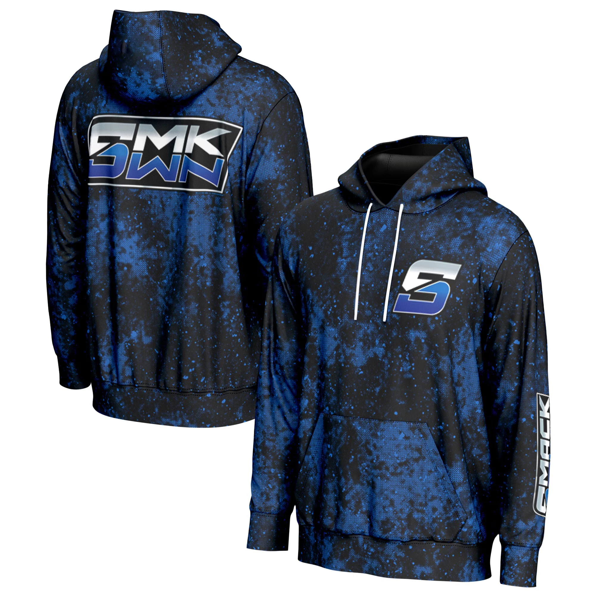 Мужская и женская новая черная спортивная толстовка с 3D-принтом больших размеров