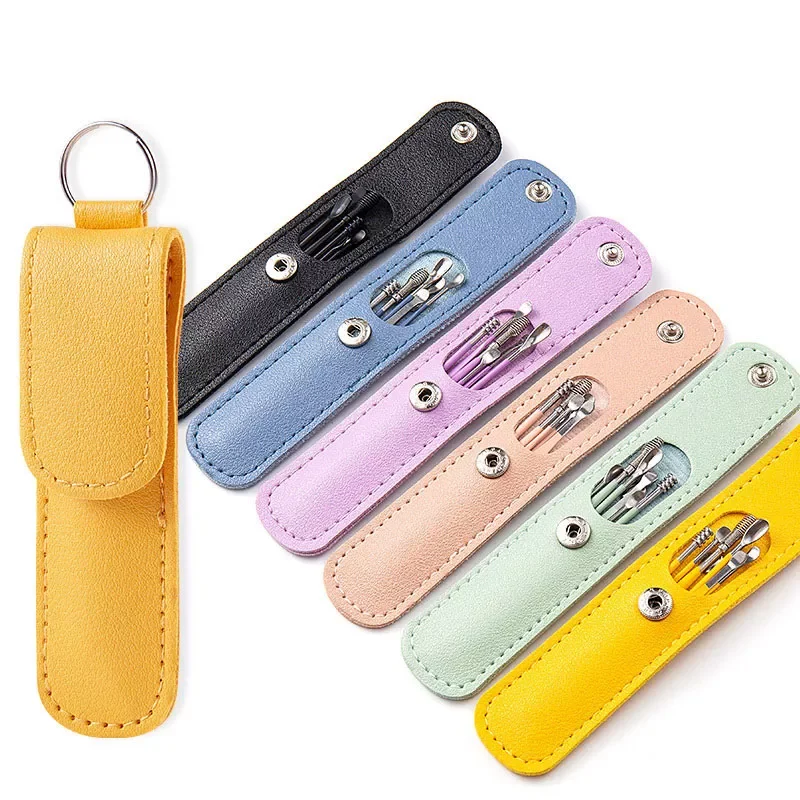 

Ear Cleaner Earwax Removal Tool ABS Earpick Curette Reusable Ear Cleaning Wax Remover Spring Spoon Ear Pick Cleanser Care