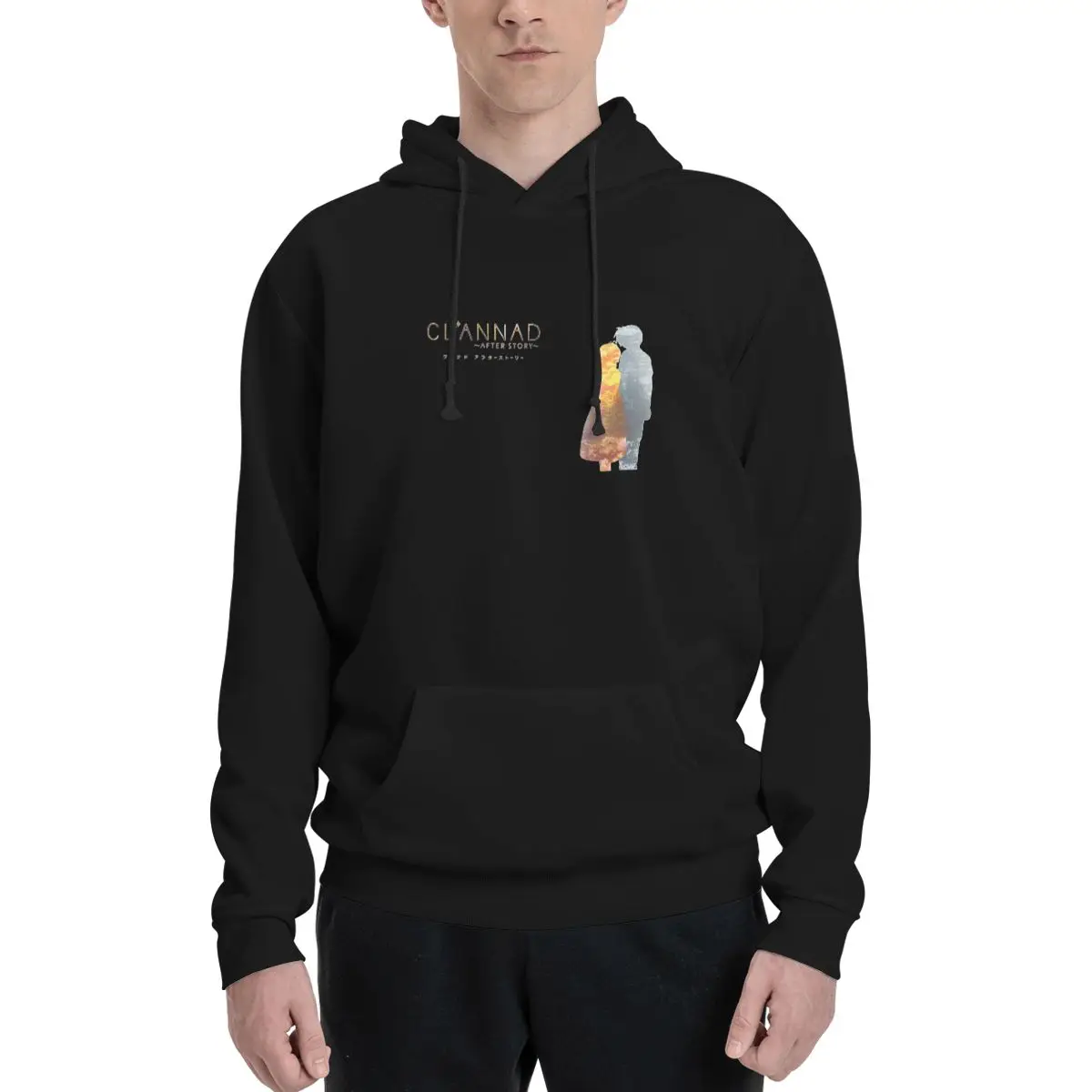 Clannad After Stroy Томоя и Nagisa Толстовки с капюшоном в стиле аниме Мужские комплекты