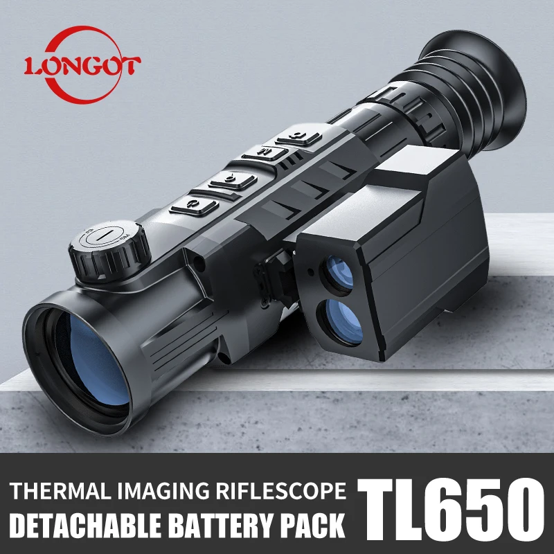 Тепловой прицел TL650 охотничий Монокуляр тепловой инфракрасный дальномер ночное