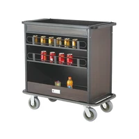 hotel restaurant supplies mobile beverage trolley and liquor cart