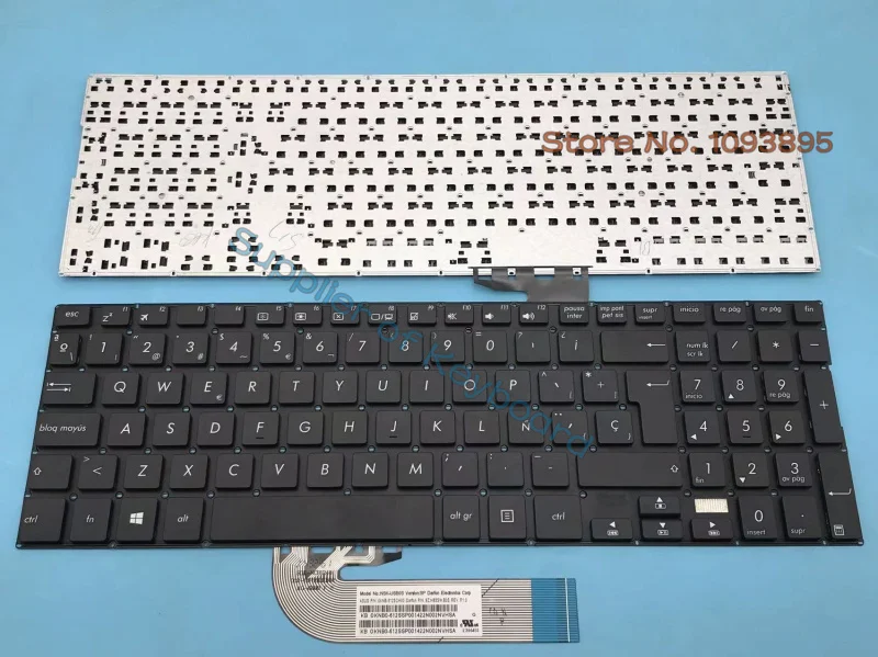 

Новая испанская клавиатура для ноутбука ASUS TP500, TP500L, TP500LA, TP500LB, TP500LN, испанская клавиатура