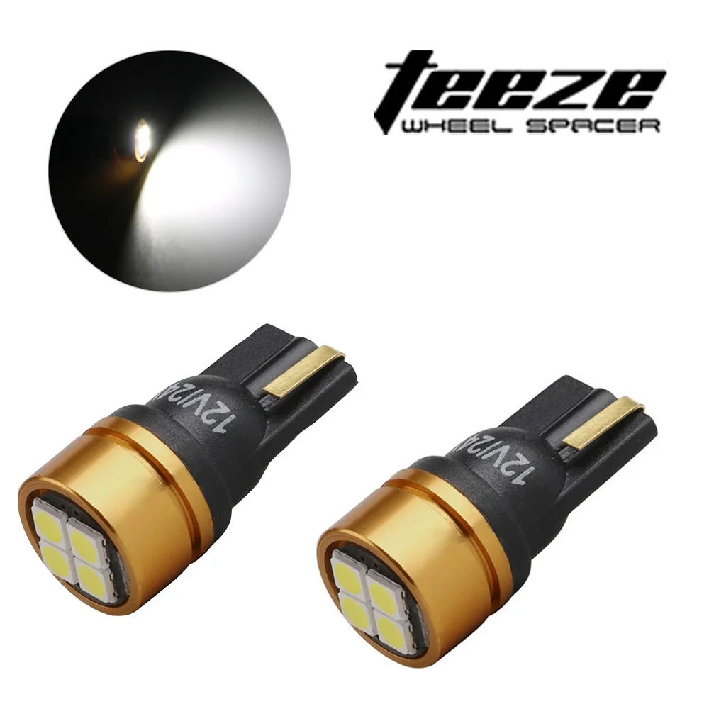

TEEZE 2Pcs T10 3030 W5W 4SMD car accessories Dome Lamp External Lights