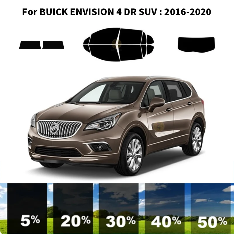 

Precut nanoceramics car UV Window Tint Kit Automotive Window Film For BUICK ENVISION 4 DR SUV 2016-2020